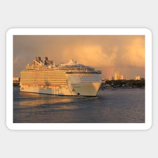 Allure of the Seas departs Port Everglades Sticker